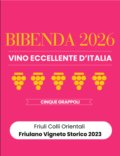 FRIULANO VIGNETO STORICO BIO 2023