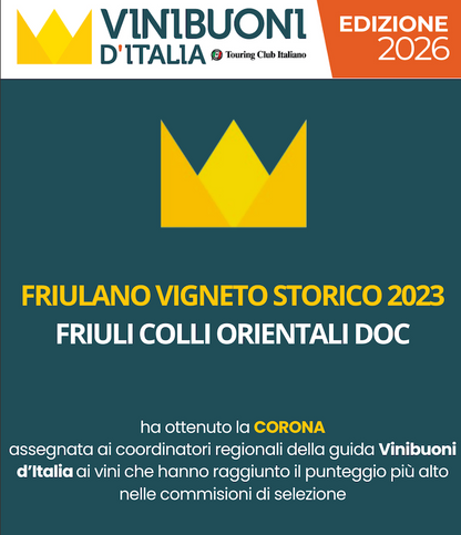 FRIULANO VIGNETO STORICO BIO 2023